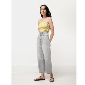 Bla Konst Acne Studio's Womens 1993 Stone Gray Jeans 26